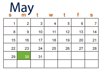 District School Academic Calendar for Ellison High School for May 2016