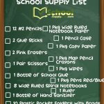 5th Grade School Supply List