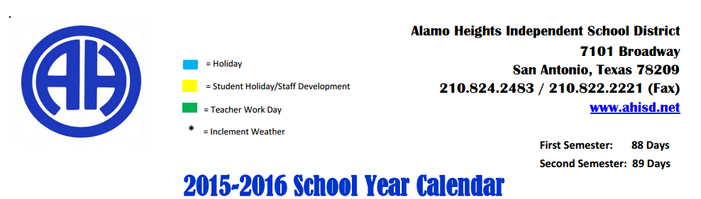 District School Academic Calendar for Howard Elementary