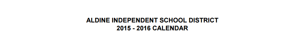 District School Academic Calendar for Thompson Elementary School