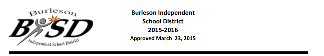 District School Academic Calendar for Mcalister Elementary