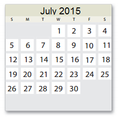 District School Academic Calendar for Salazar Alternative Education Prog for July 2015