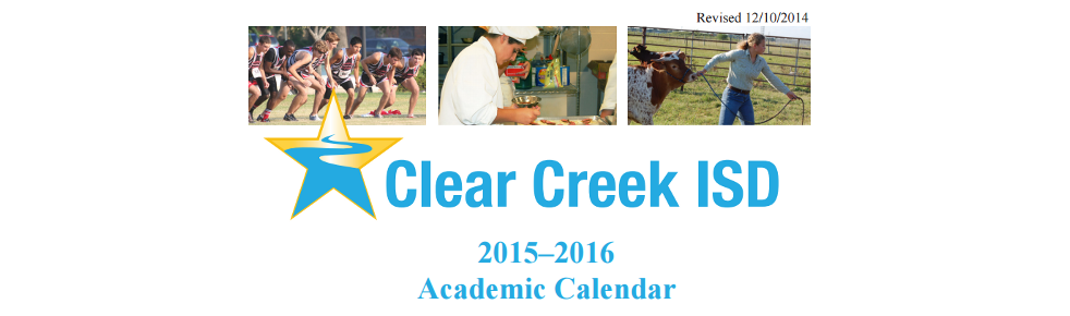 District School Academic Calendar for Clear Lake City Elementary