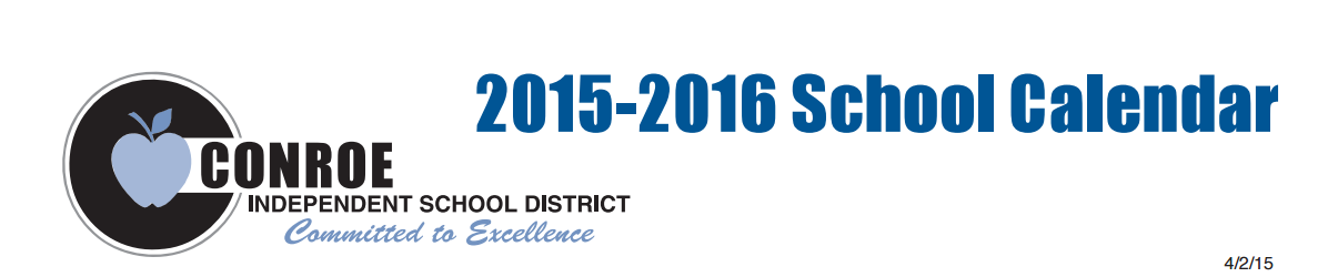 District School Academic Calendar for Houston Elementary