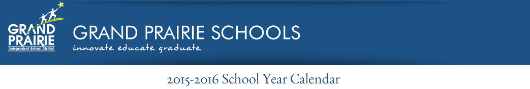 District School Academic Calendar for Lamar Alternative Education Program