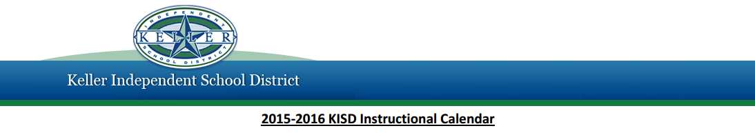District School Academic Calendar for Keller Middle