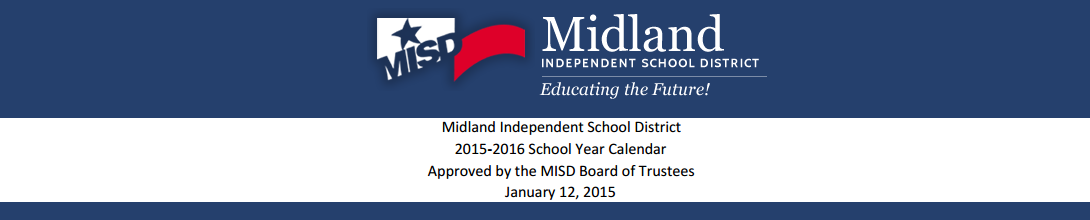 District School Academic Calendar for Goddard Junior High