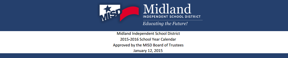 District School Academic Calendar for Lee High School