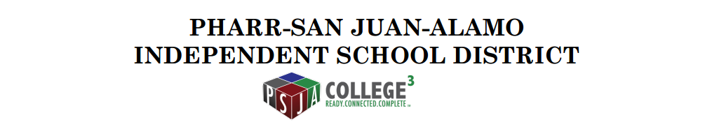 District School Academic Calendar for PSJA High School