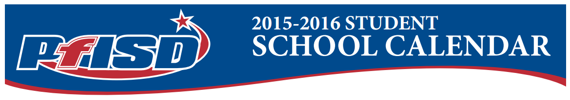 District School Academic Calendar for John B Connally High School