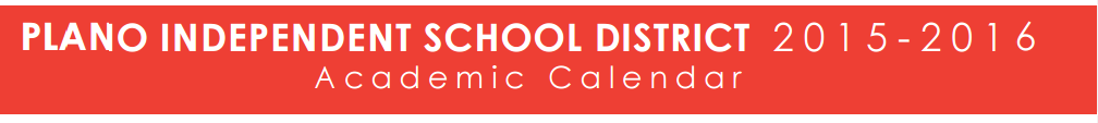 District School Academic Calendar for New Middle School