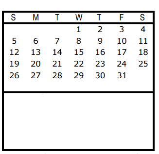 District School Academic Calendar for Estrada Achievement Ctr for July 2015