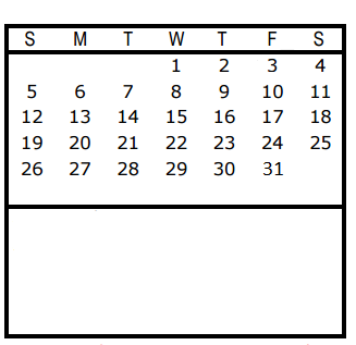 District School Academic Calendar for Wm B Travis Elementary for July 2015