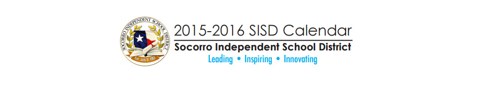 District School Academic Calendar for Campestre Elementary