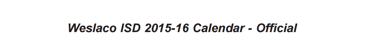 District School Academic Calendar for Silva Elementary