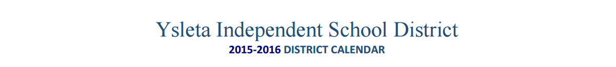 District School Academic Calendar for Desert View Middle School