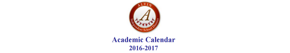 District School Academic Calendar for G W Harby Junior High