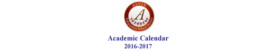 District School Academic Calendar for Brazoria Co J J A E P