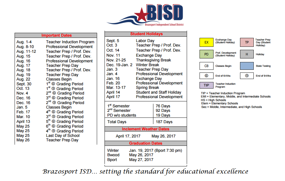 District School Academic Calendar Key for Lighthouse Learning Center - Jjaep