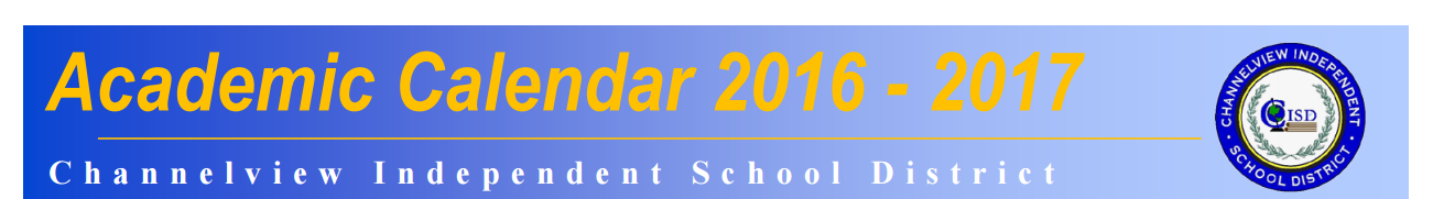 District School Academic Calendar for Endeavor School