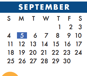 District School Academic Calendar for Hamilton Elementary School for September 2016