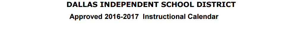 District School Academic Calendar for Arturo Salazar Elementary School