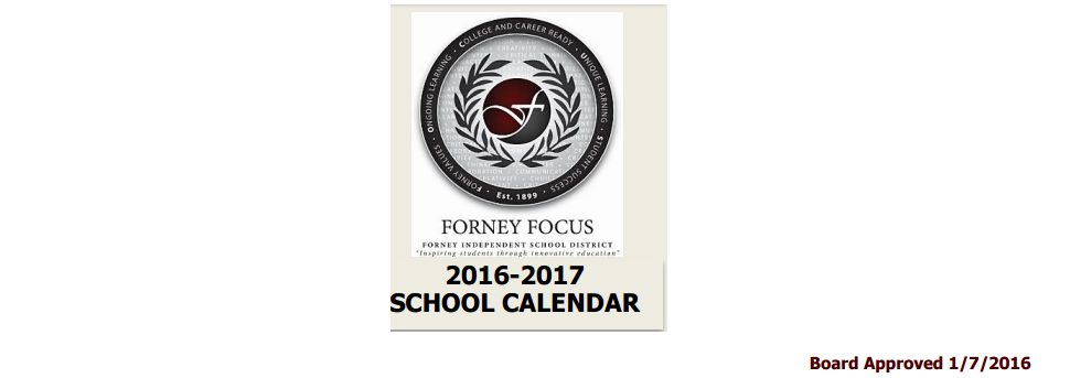 District School Academic Calendar for Johnson Elementary