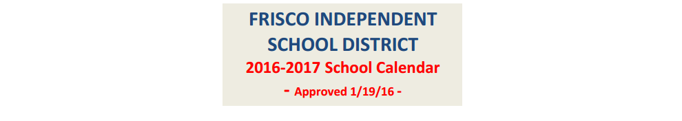 District School Academic Calendar for Anderson Elementary