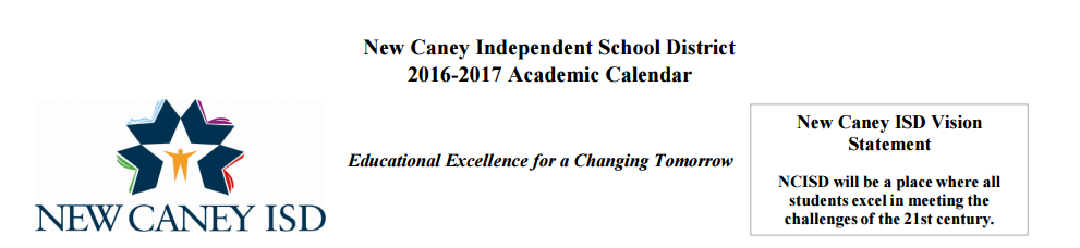 District School Academic Calendar for Aikin Elementary