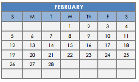 District School Academic Calendar for Cedar Ridge Elementary School for February 2017