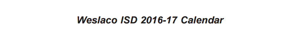 District School Academic Calendar for A N Rico Elementary