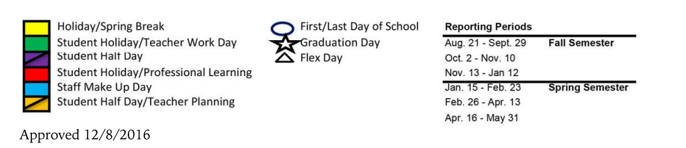 District School Academic Calendar Key for Academy At Carrie F Thomas