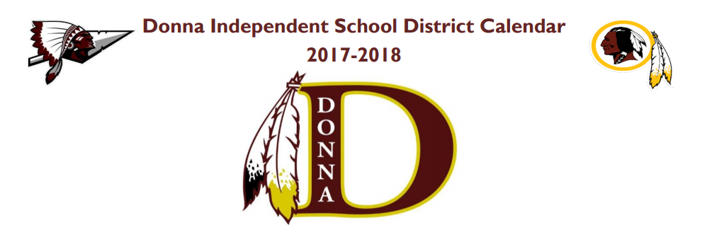 District School Academic Calendar for Donna High School