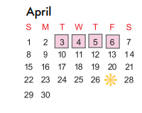 District School Academic Calendar for Bilhartz Jr Elementary for April 2018