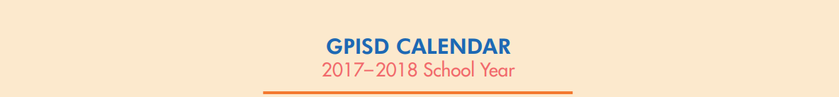 District School Academic Calendar for Lamar Alternative Education Program