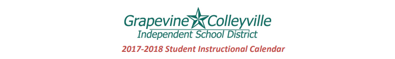 District School Academic Calendar for Colleyville Heritage High School