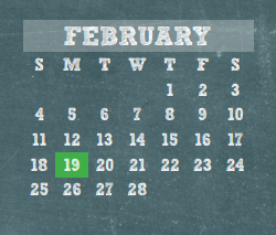 District School Academic Calendar for Metzler Elementary for February 2018