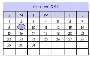 District School Academic Calendar for Benavides Elementary for October 2017