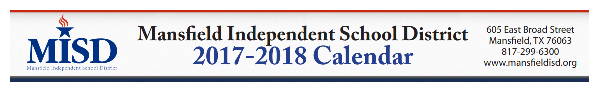 District School Academic Calendar for Cross Timbers Intermediate