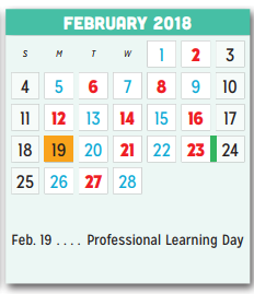 District School Academic Calendar for Mcwhorter Elementary for February 2018