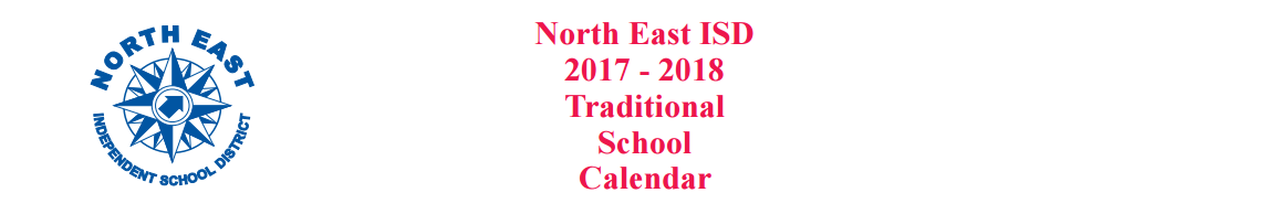 District School Academic Calendar for Children's Intervention