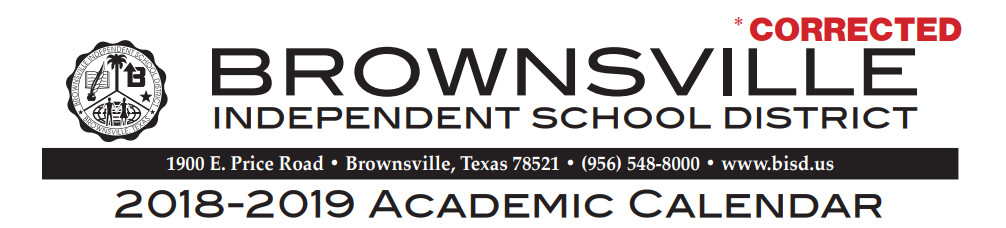 District School Academic Calendar for Brownsville Learning Acad