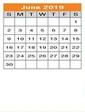 District School Academic Calendar for Mcmath Middle for June 2019