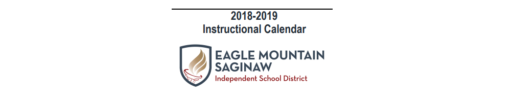 District School Academic Calendar for Saginaw High School