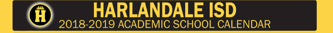 District School Academic Calendar for Harlandale High School