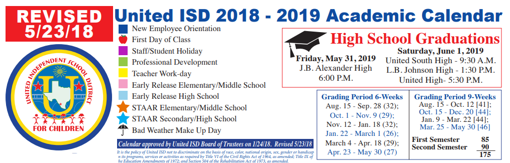 District School Academic Calendar for Juvenille Justice Alternative Prog