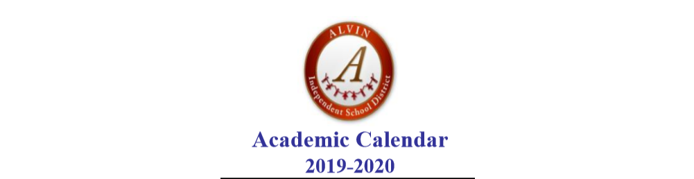 District School Academic Calendar for Alvin Pri