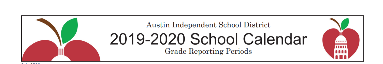 District School Academic Calendar for Garza Independence H S
