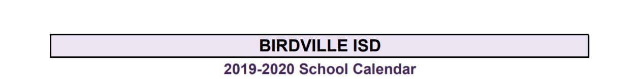 District School Academic Calendar for Smithfield Middle