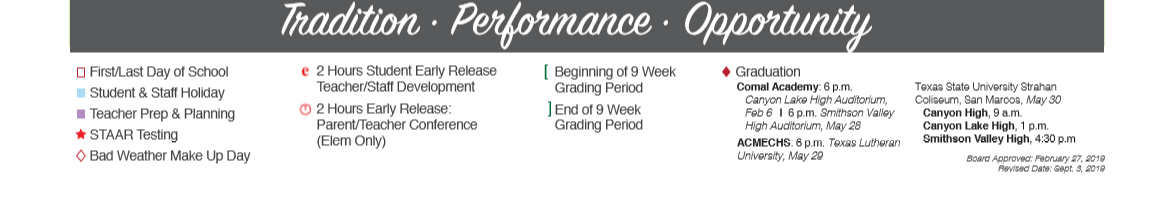 District School Academic Calendar Key for Arlon R Seay Intermediate